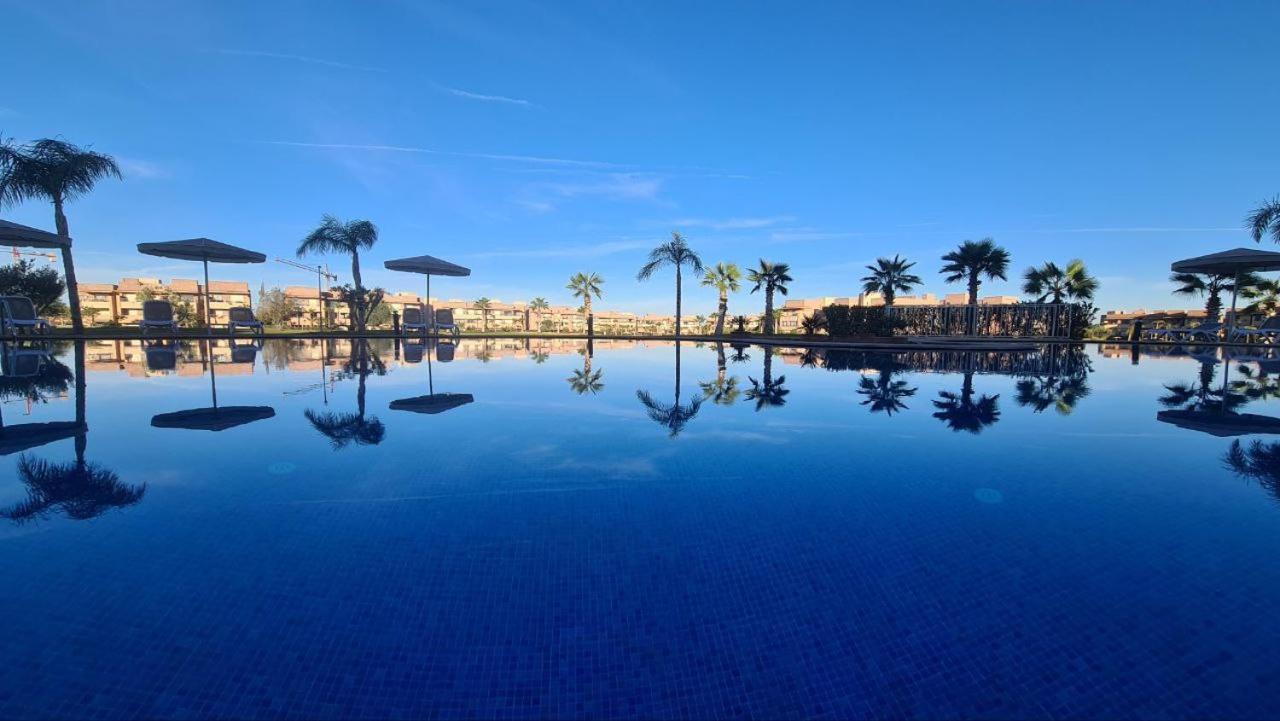 Appartement De Luxe Avec Jardin Vue Sur La Piscine Golf Securise 24H Sur 24 A 5 Minutes De L Aeroport Marrakesh Eksteriør bilde