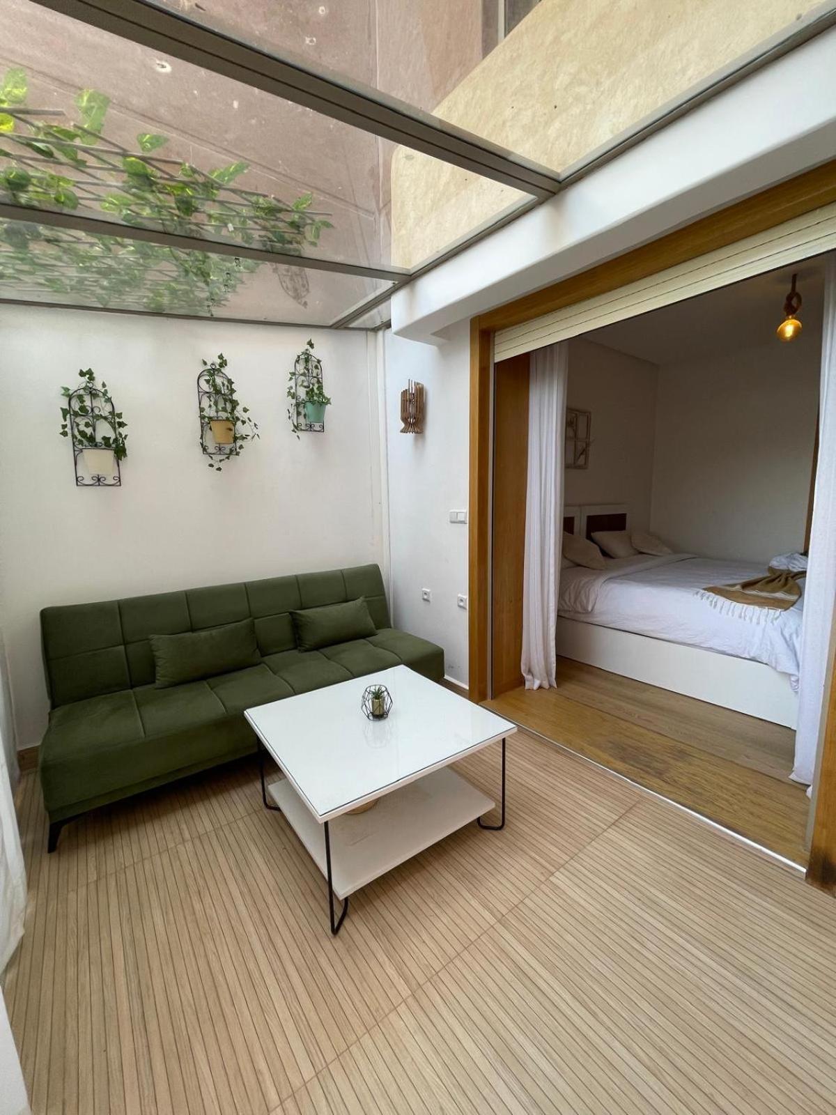 Appartement De Luxe Avec Jardin Vue Sur La Piscine Golf Securise 24H Sur 24 A 5 Minutes De L Aeroport Marrakesh Eksteriør bilde